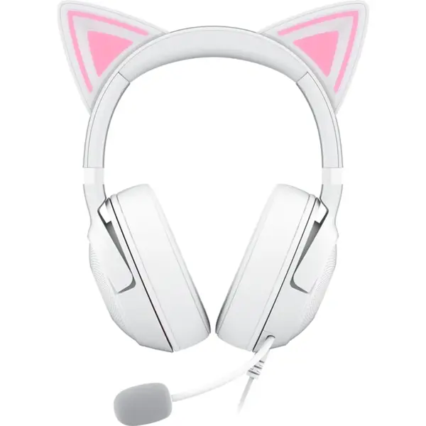 ყურსასმენი Razer RZ04-04730600-R3M1 Kraken Kitty V2, Gaming Headset, Wired, USB, White