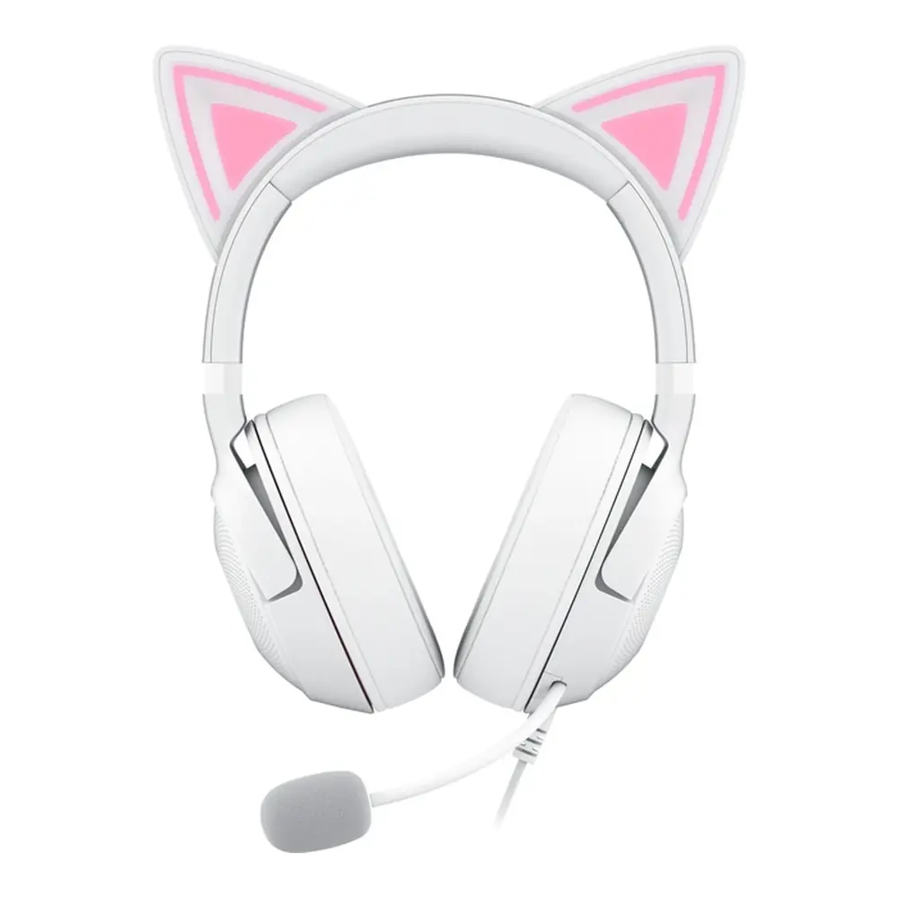 ყურსასმენი Razer RZ04-04730600-R3M1 Kraken Kitty V2, Gaming Headset, Wired, USB, White