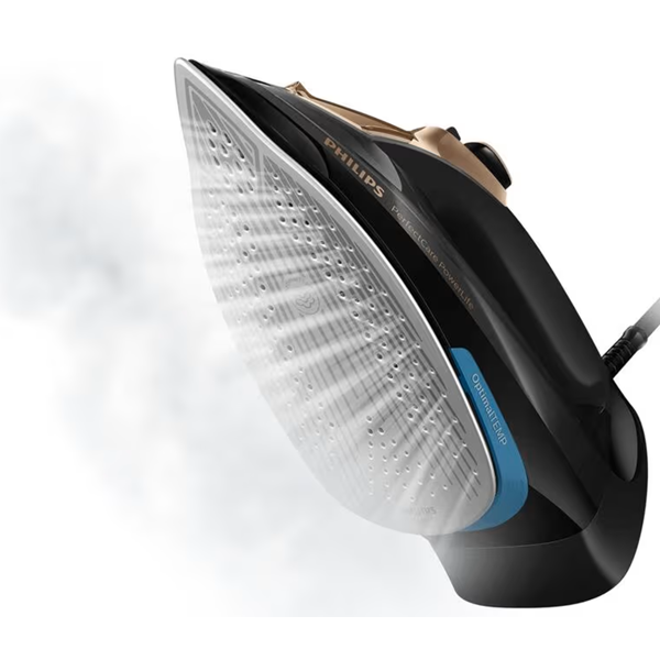 Steam Iron Philips GC3929/66, 2600W, 0.3L, Black/Brown