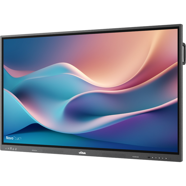 იტერაქტიული ეკრანი Vivitek BK653i Novo Touch, 85”, 4K, Android 14, RAM 8GB, 64GB, Smart Board, Silver