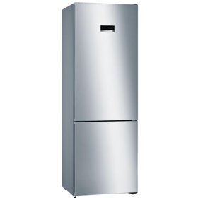 მაცივარი Bosch KGN49XL306, 438L, E, No Frost, Refrigerator, Silver