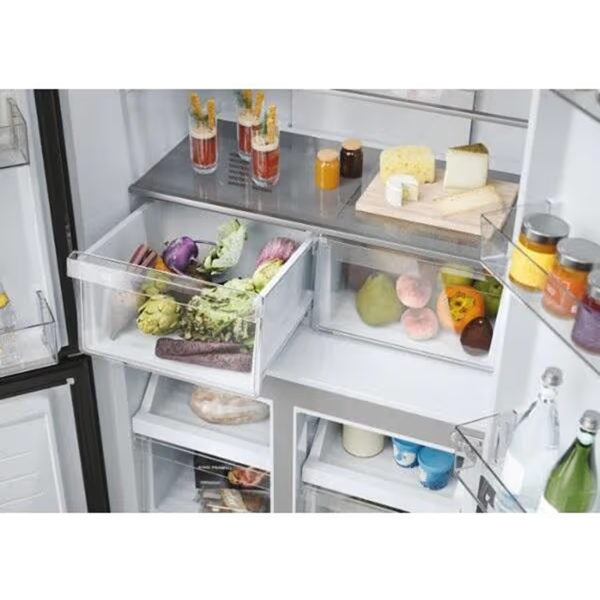 მაცივარი Haier HCR3818ENMM, 467L, 35dB, No Frost, Refrigerator, Silver