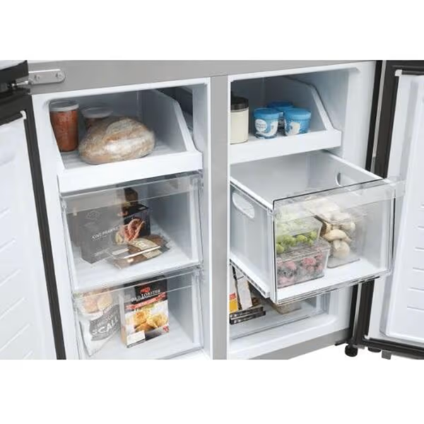 მაცივარი Haier HCR3818ENMM, 467L, 35dB, No Frost, Refrigerator, Silver