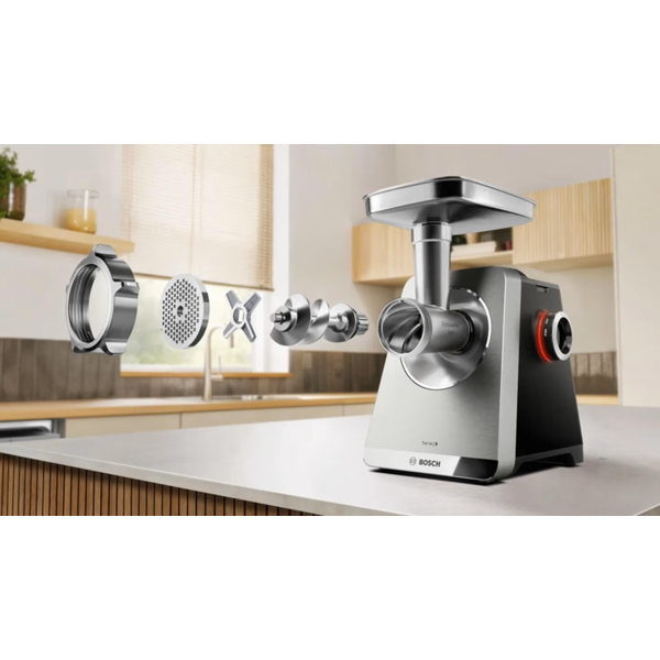 ხორცსაკეპი Bosch MFWS860M, 2500W, Meat Grinder, Black