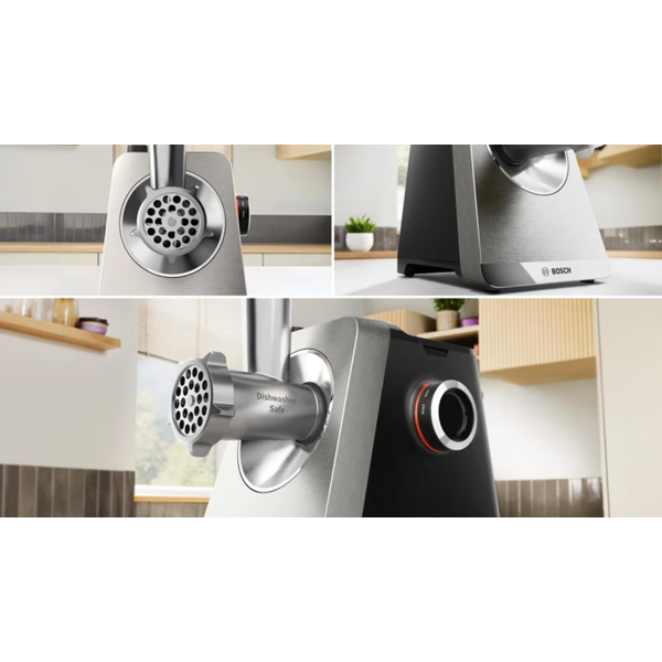 ხორცსაკეპი Bosch MFWS860M, 2500W, Meat Grinder, Black