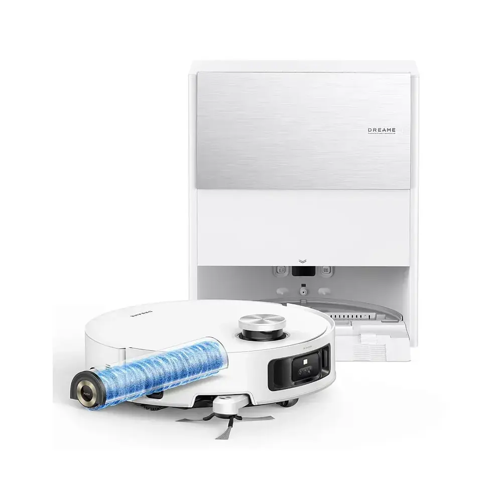 Robot Vacuum Cleaner Dreame RLH31CE Aqua 10 Roller, 30000Pa, LDS, White