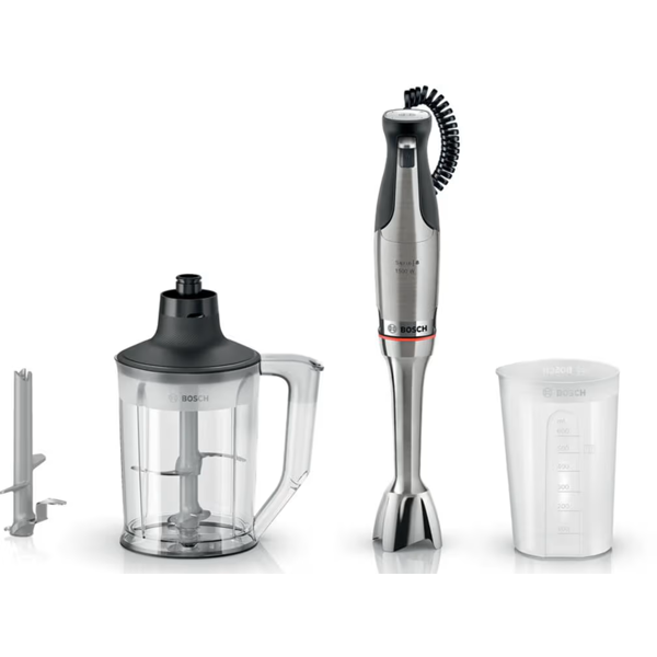 Hand Blender Bosch MSM8M950, 1500W, 0.6L, Silver