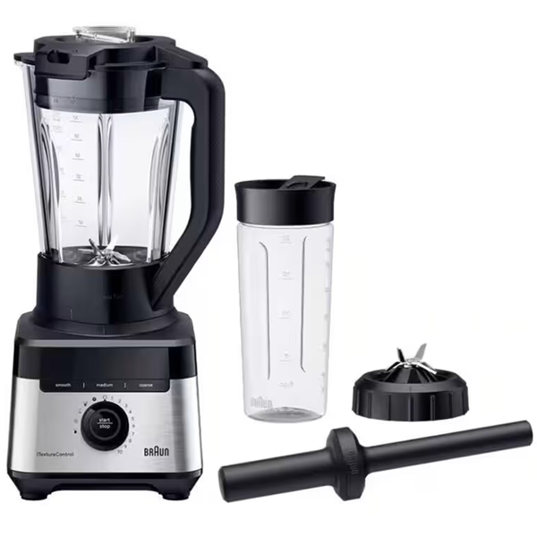 ბლენდერი Braun JB7551BK, 1400W, 2L, Blender, Black/Silver