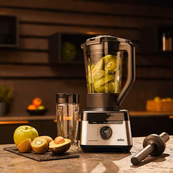 ბლენდერი Braun JB7551BK, 1400W, 2L, Blender, Black/Silver