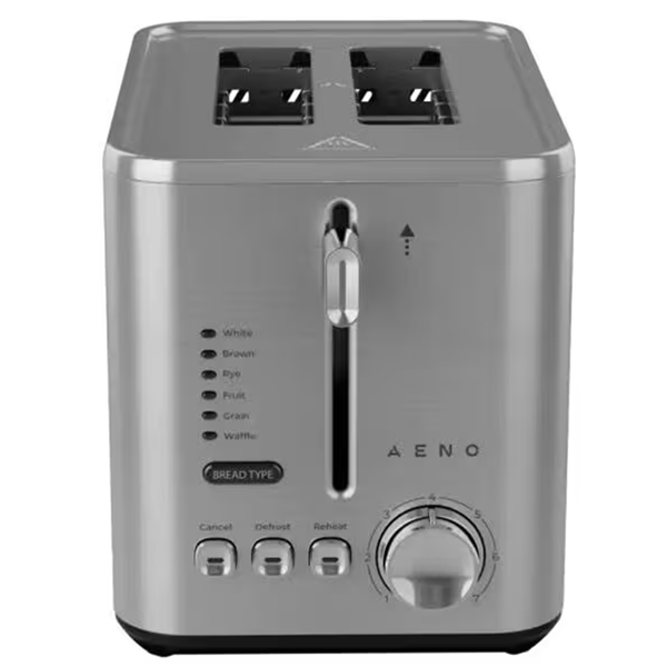 Toaster Aeno ATS0003, 800W, Silver