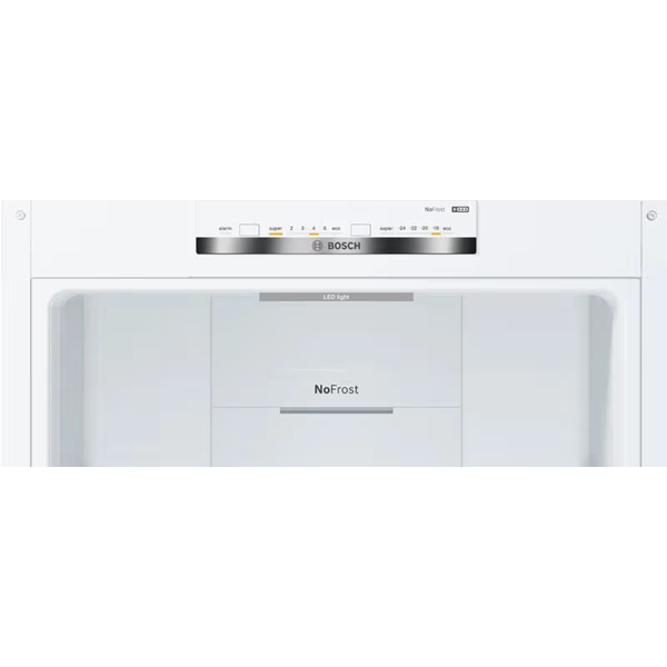 მაცივარი Bosch KGN39UW316, 368L, E, 39dB, No Frost, Refrigerator, White