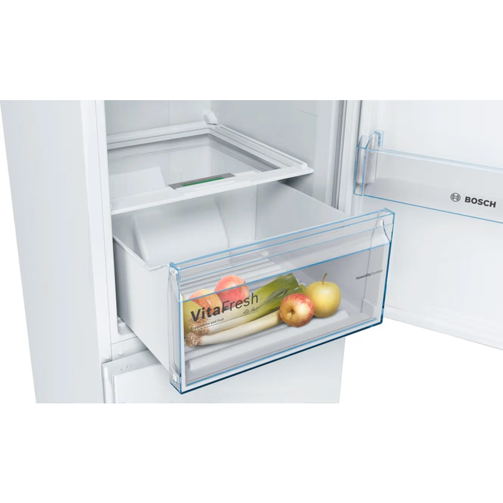 მაცივარი Bosch KGN39UW316, 368L, E, 39dB, No Frost, Refrigerator, White