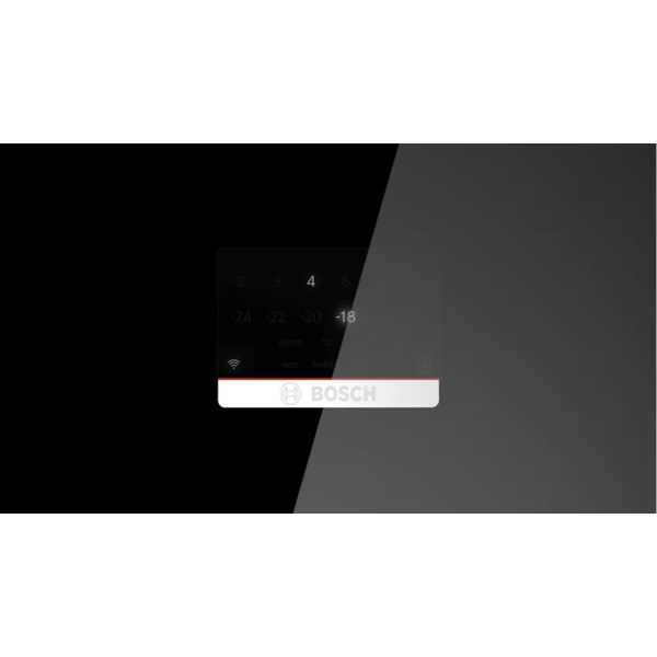 მაცივარი Bosch KGN56LBE0N, 508L, E, No Frost, Refrigerator, Black