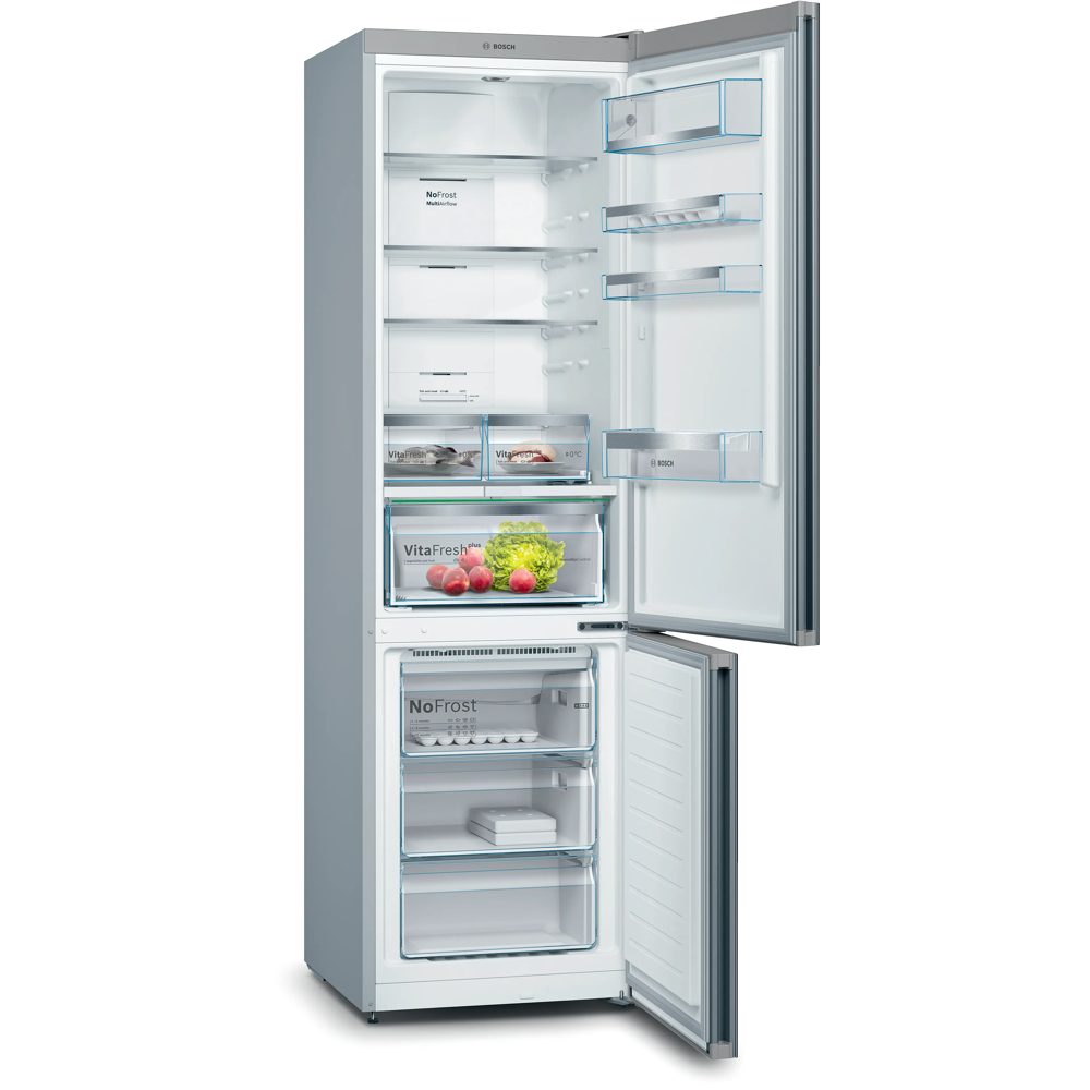 მაცივარი Bosch KGN39LB316, 400L, E, No Frost, Refrigerator, Black
