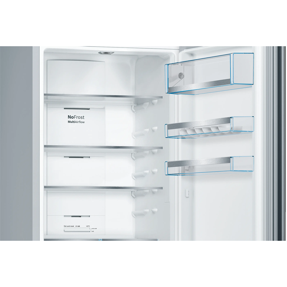 მაცივარი Bosch KGN39LB316, 400L, E, No Frost, Refrigerator, Black