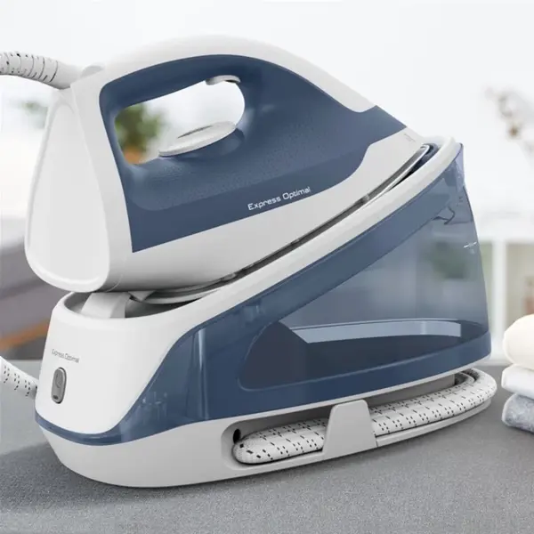 ორთქლის უთო Tefal SV4110E0 Express Optimal, 2200W, 1.2L, Steam Iron, Blue