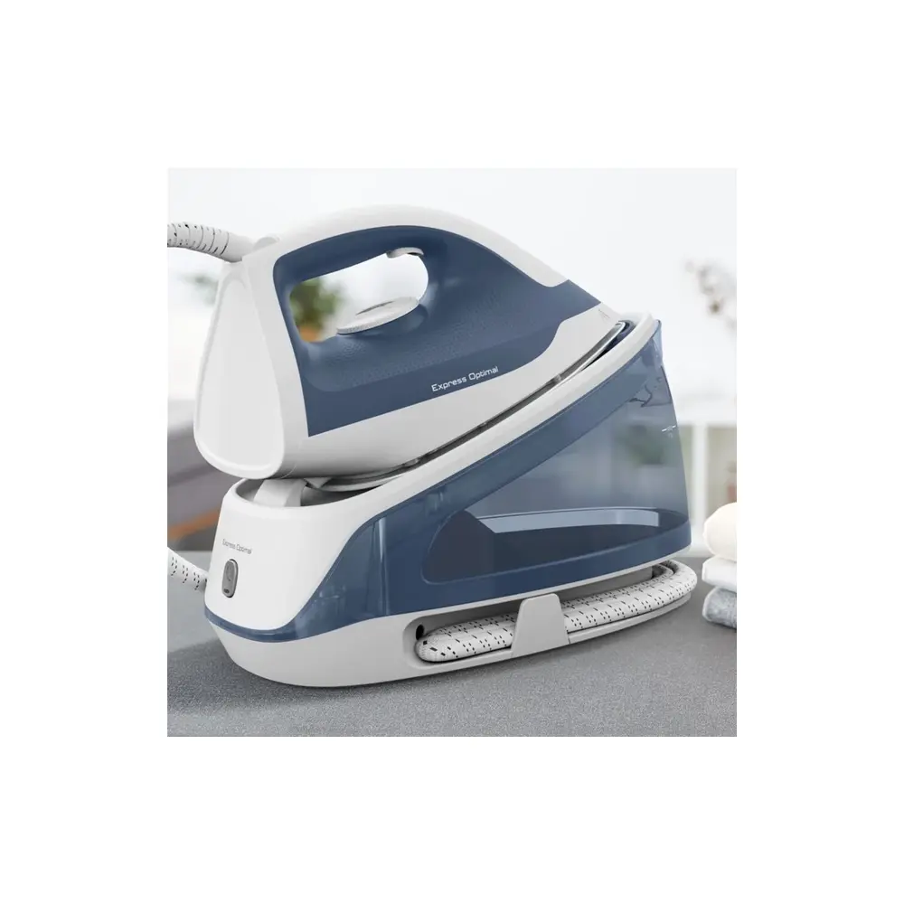ორთქლის უთო Tefal SV4110E0 Express Optimal, 2200W, 1.2L, Steam Iron, Blue