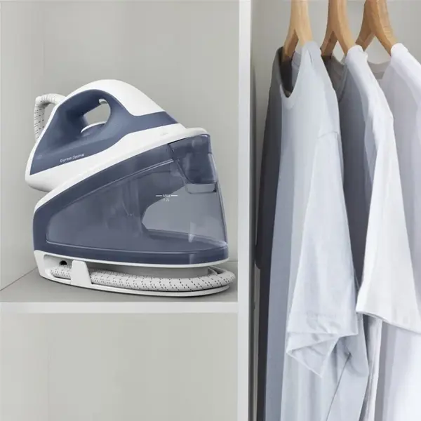ორთქლის უთო Tefal SV4110E0 Express Optimal, 2200W, 1.2L, Steam Iron, Blue