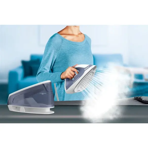 ორთქლის უთო Tefal SV4110E0 Express Optimal, 2200W, 1.2L, Steam Iron, Blue