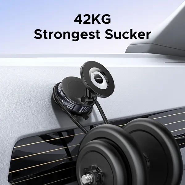 Suction Cup Magnetic Phone Mount UGREEN LP970 (75666), Grey