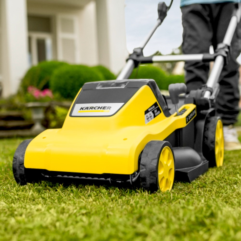 Lawn Mower Kärcher LMO 5-18 Dual 36, Black