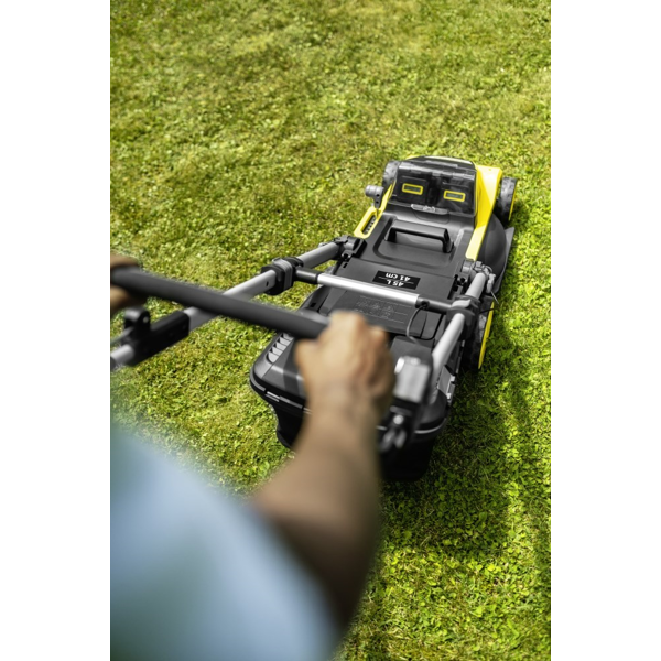 Lawn Mower Kärcher LMO 5-18 Dual 36, Black