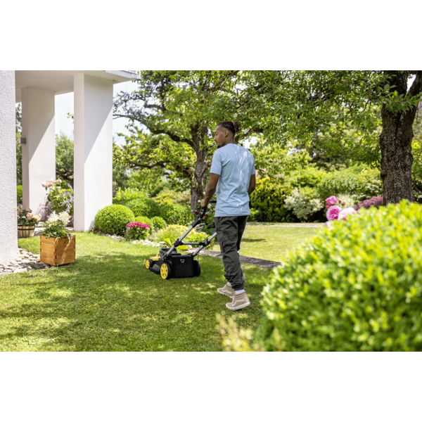 Lawn Mower Kärcher LMO 5-18 Dual 36, Black