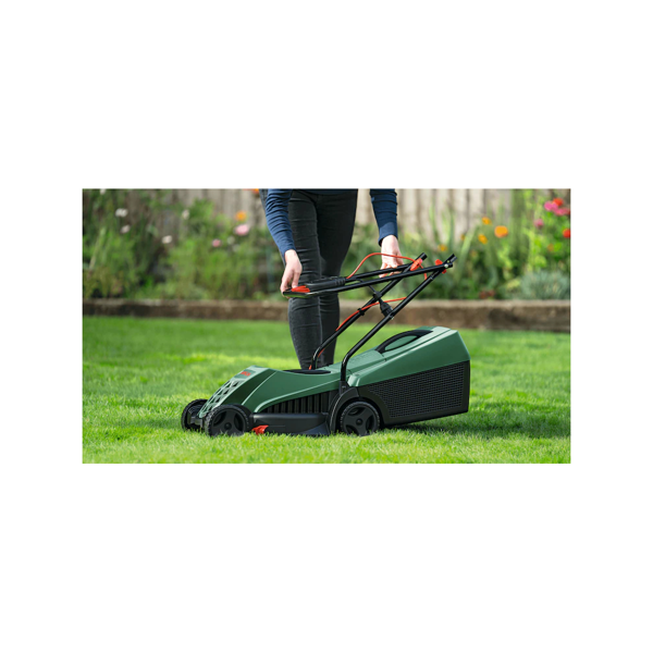 გაზონის საკრეჭი Bosch EasyRotak 32-205, 1200W, Lawn Mower, Green