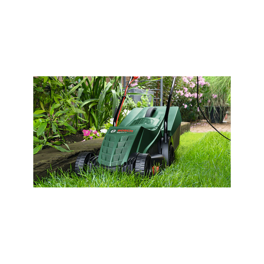 გაზონის საკრეჭი Bosch EasyRotak 32-205, 1200W, Lawn Mower, Green