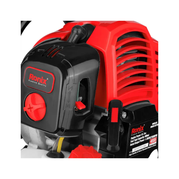 ბალახის საკრეჭი Ronix 4555, 1350W, Grass Trimmer, Black/Red