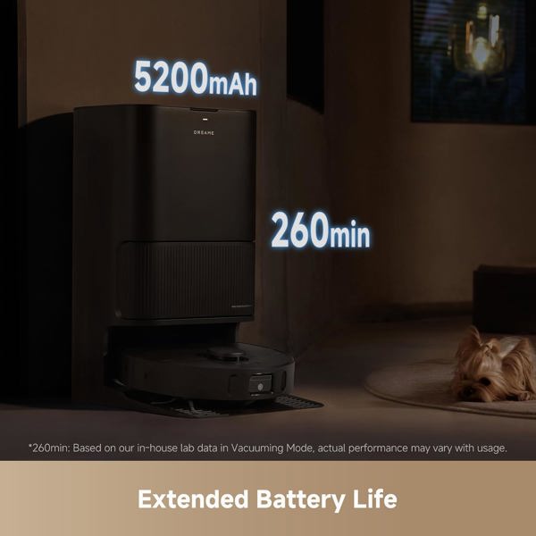 Robot Vacuum Cleaner Dreame RLD52SE L40 Ultra CE, 13000Pa, Lidar, Black