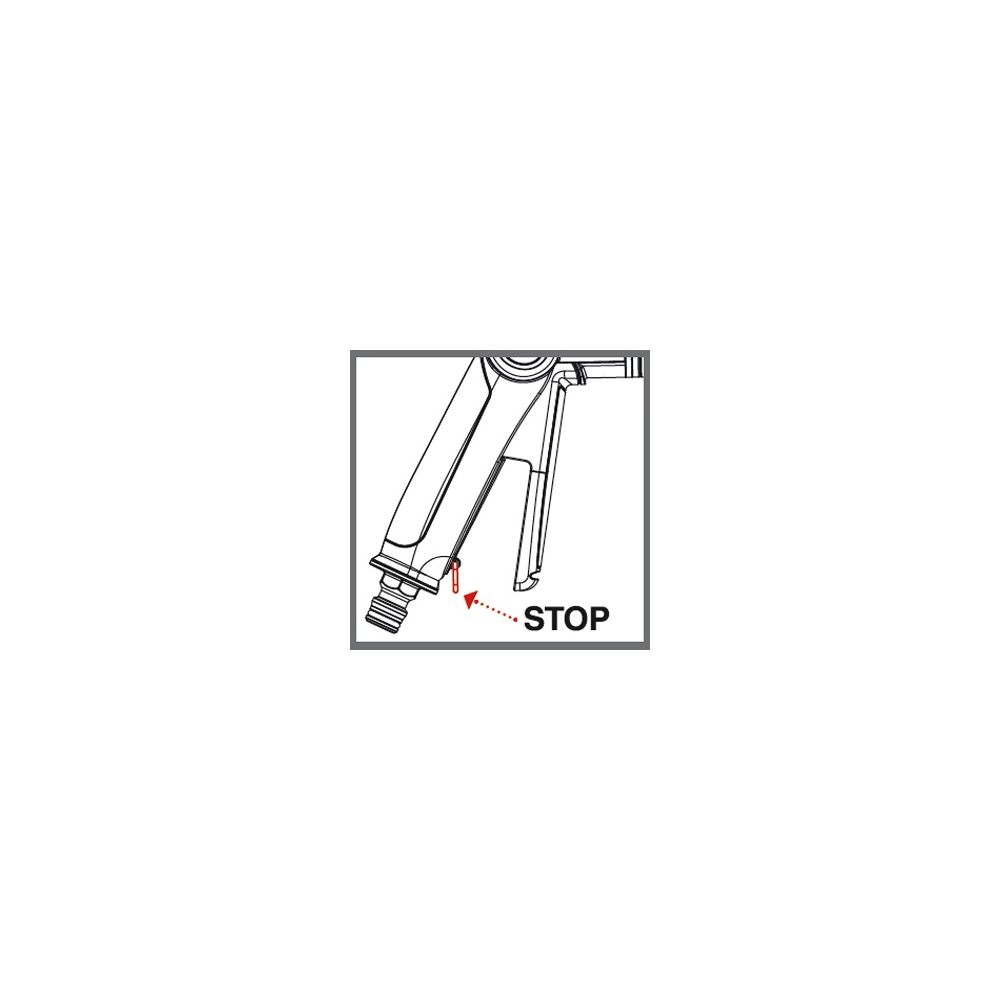 Spray Gun GF GF80006904, Orange/Black