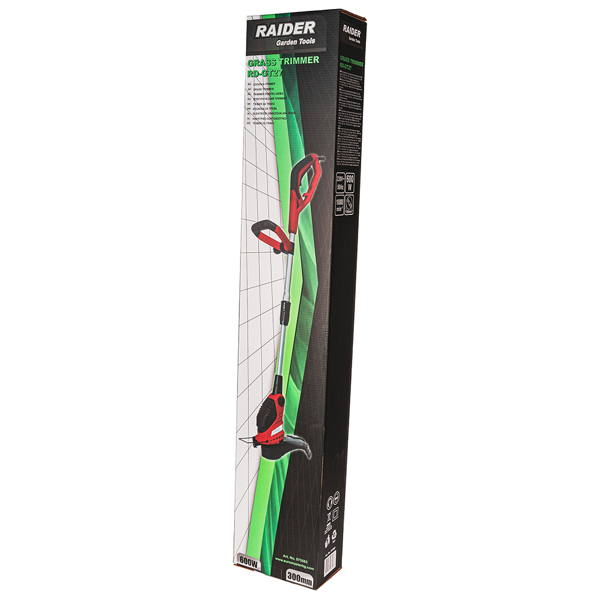 Grass Trimmer Raider RD-GT27, 600W, Red