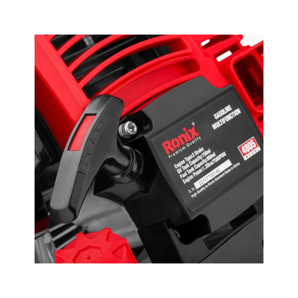 ბალახის საკრეჭი Ronix 4805, 1350W, Grass Trimmer, Red
