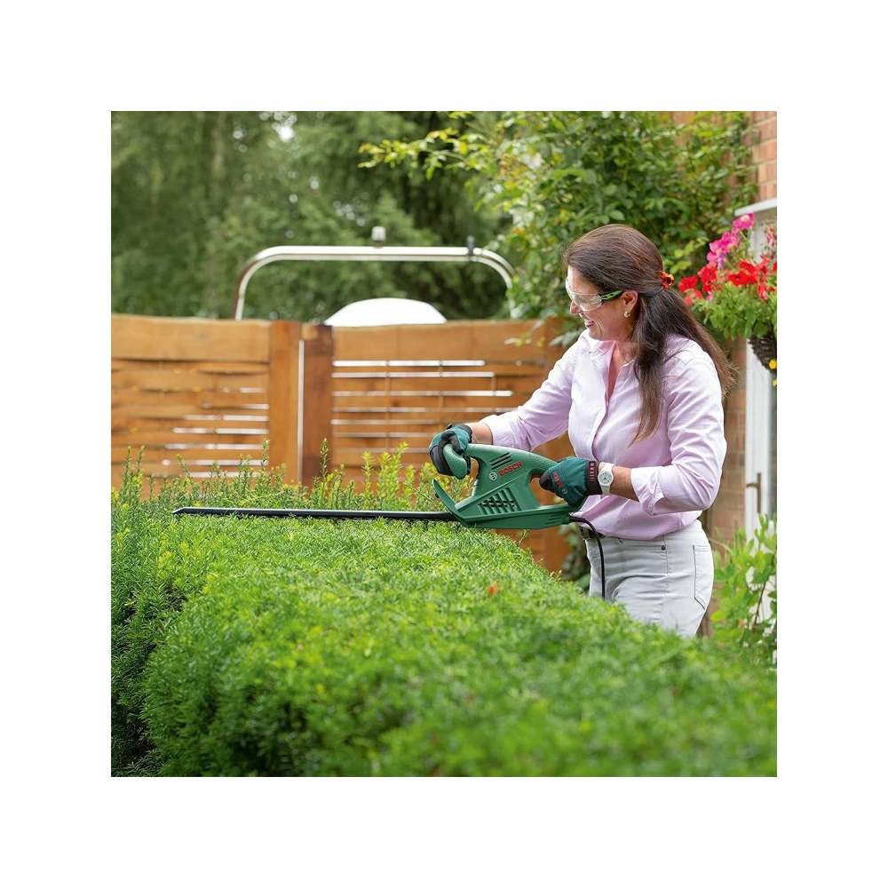 ბუჩქის საკრეჭი Bosch Easy HedgeCut 45, 420W, Hedge Trimmer, Green