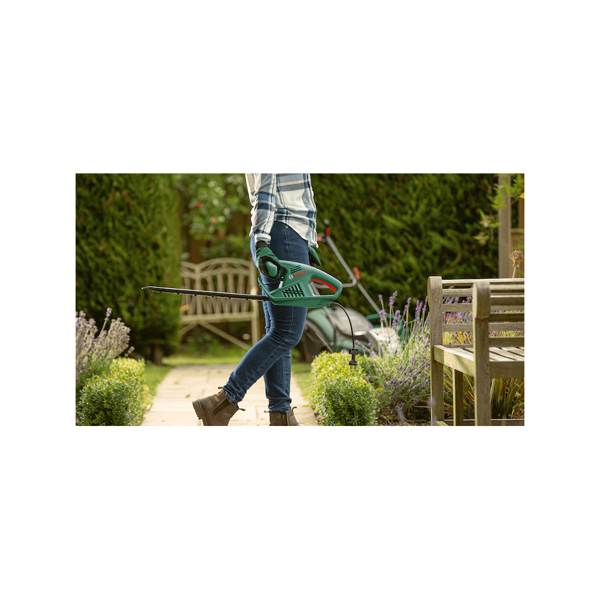 ბუჩქის საკრეჭი Bosch EasyHedgeCut 55, Hedge Trimmer, Green