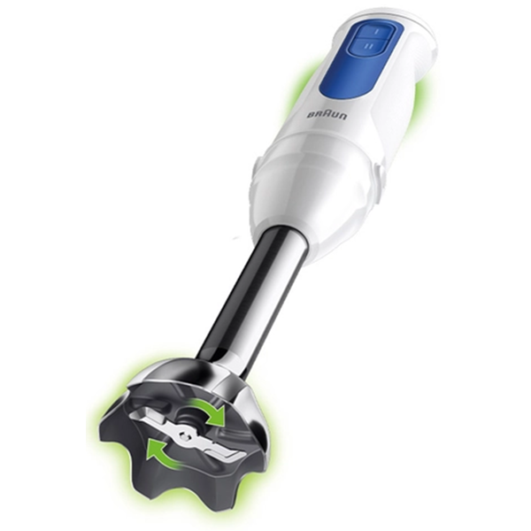 ხელის ბლენდერი Braun MQ30001MWH MultiQuick 3, 700W, 0.6L, Hand Blender, White