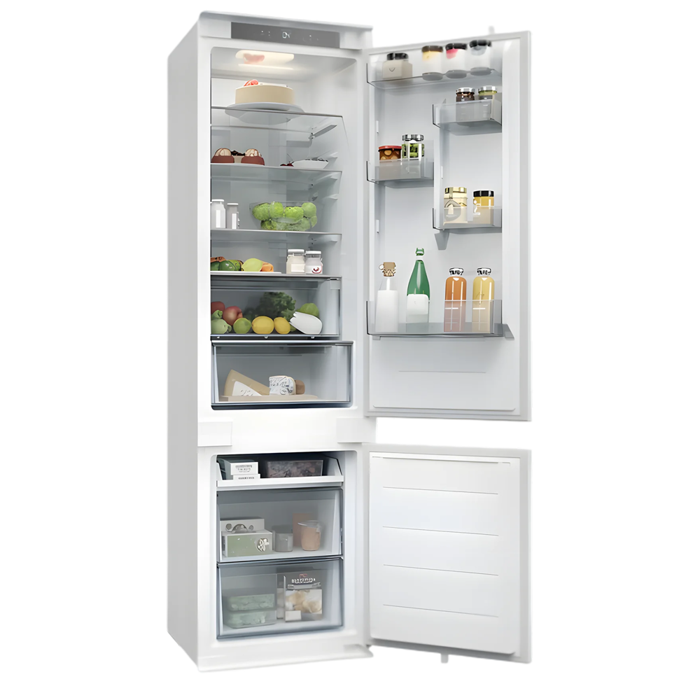 ჩასაშენებელი მაცივარი Marazzi MBI-BC2-382W-H, A+, 382L, 35dB, No Frost, Built-in Refrigerator, White