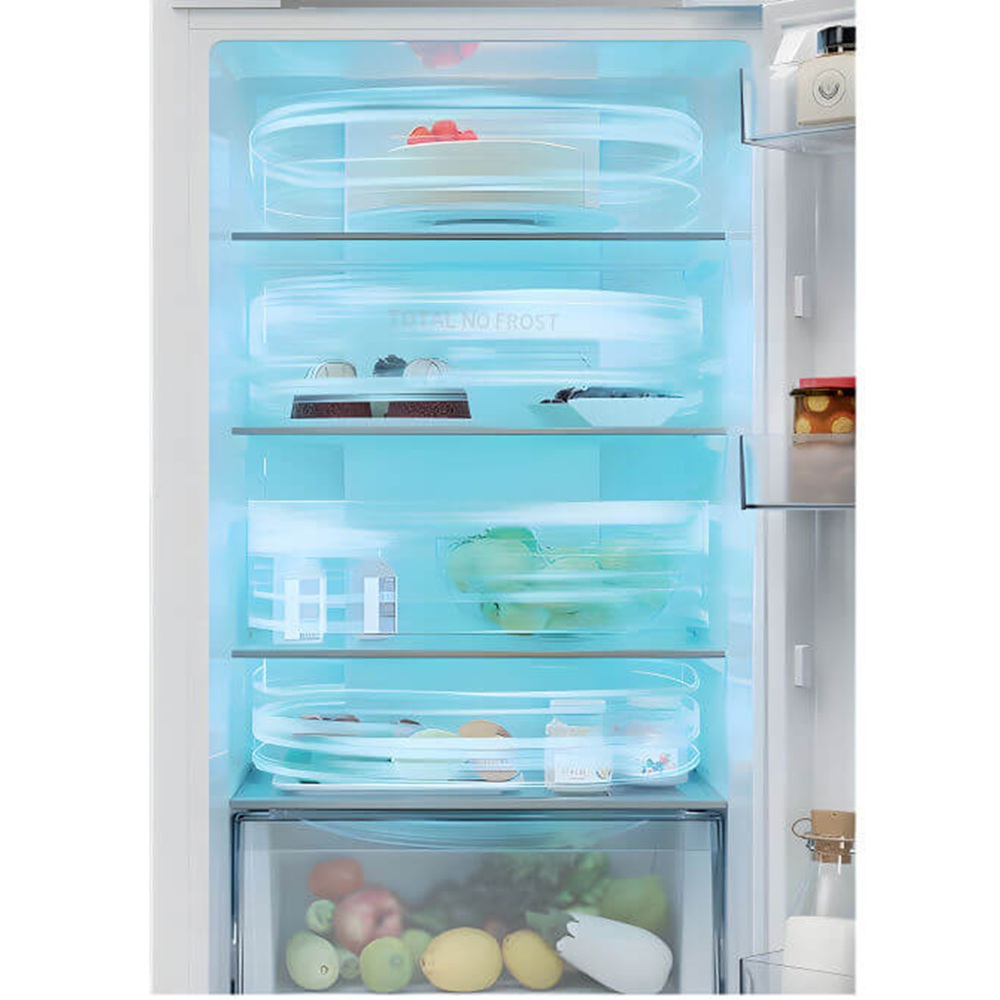ჩასაშენებელი მაცივარი Marazzi MBI-BC2-382W-H, A+, 382L, 35dB, No Frost, Built-in Refrigerator, White