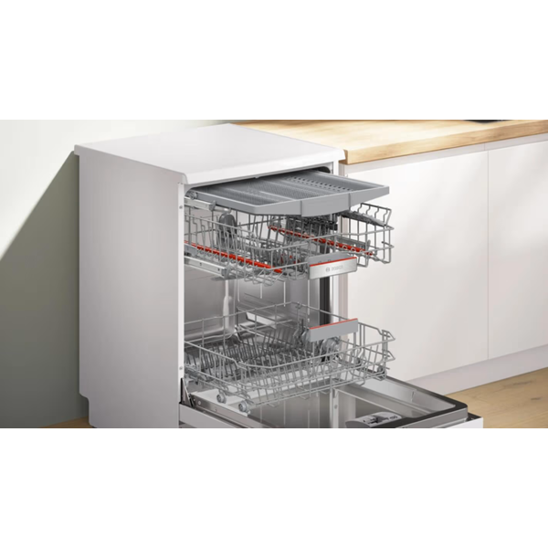 Dishwasher Bosch SMP6EMW86Q, G, 46dB, White