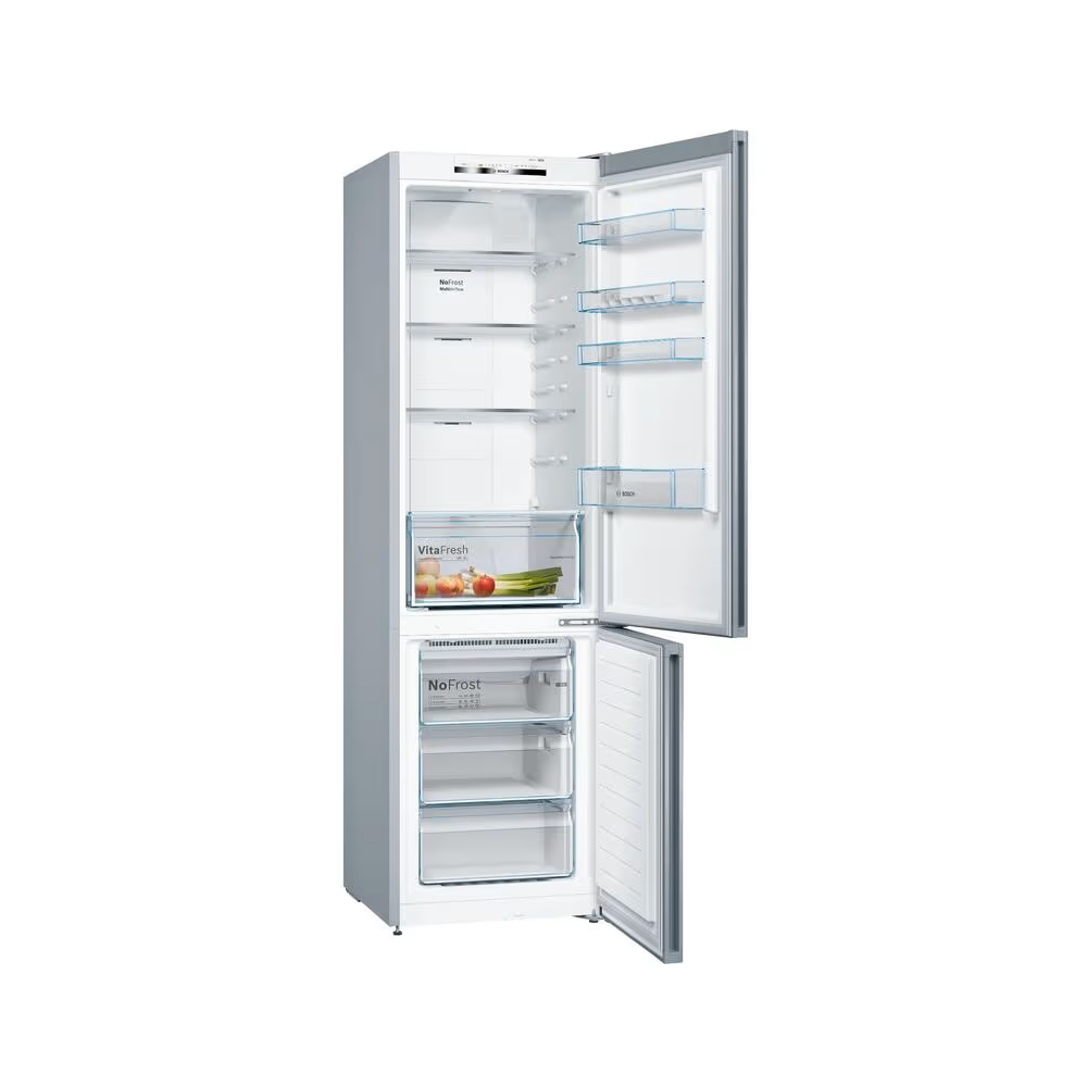 მაცივარი Bosch KGN39UL316, 368L, E, 39dB, No Frost, Refrigerator, Silver