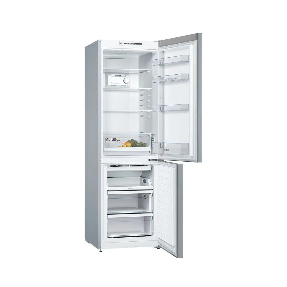 Refrigerator Bosch KGN36NL306, 305L, E, 42dB, No Frost, Silver