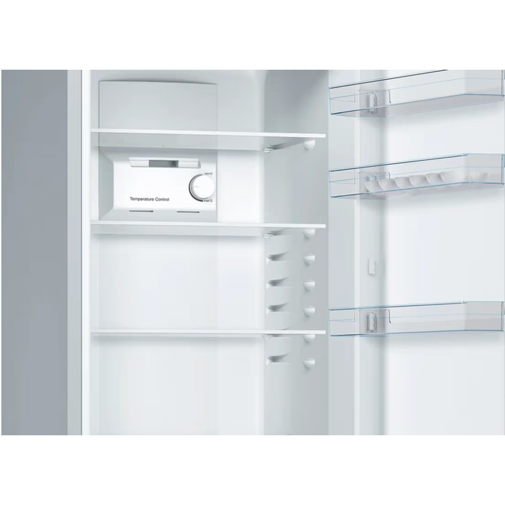 Refrigerator Bosch KGN36NL306, 305L, E, 42dB, No Frost, Silver