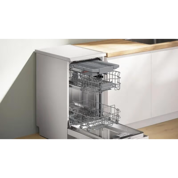 ჭურჭლის სარეცხი მანქანა Bosch SPS4HMW64Q, E, 46dB, Dishwasher, White