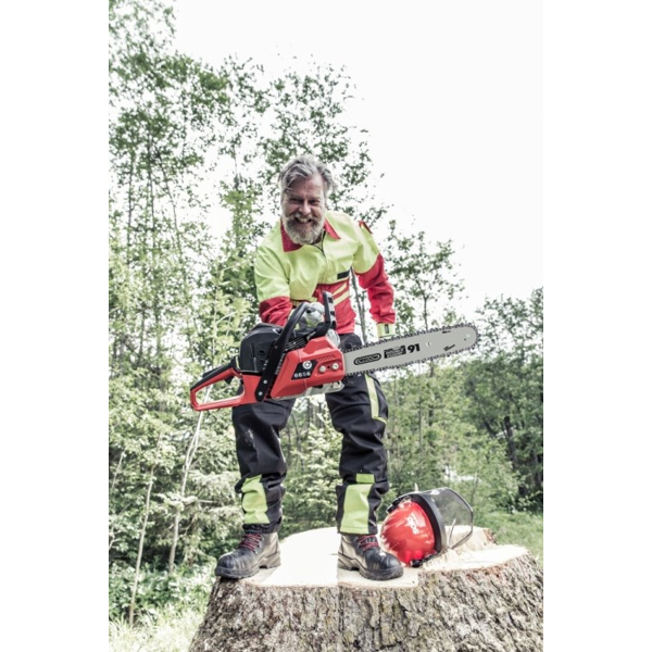 Petrol Chainsaw Solo by AL-KO 6646 Comfort, 2000W, Red