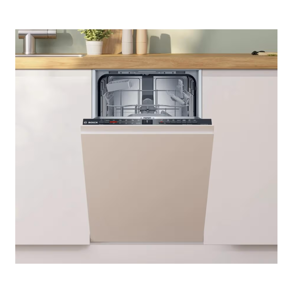 Built-in Dishwasher Bosch SPV2IKX01Q, A+, 48Dba, Silver