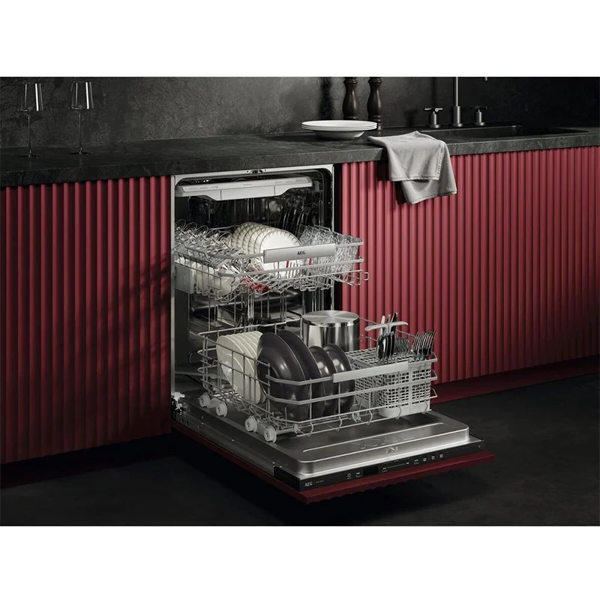 Built-in Dishwasher AEG GI8200X5TN, A, 38Db, Silver