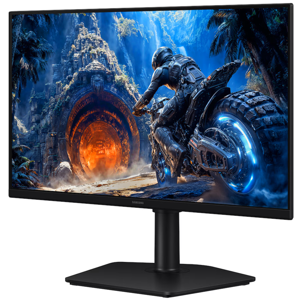 მონიტორი Samsung LS25HG400EIXCI Odyssey G4, 24", Monitor, FHD, IPS, HDMI, DP, 3.5mm, Black