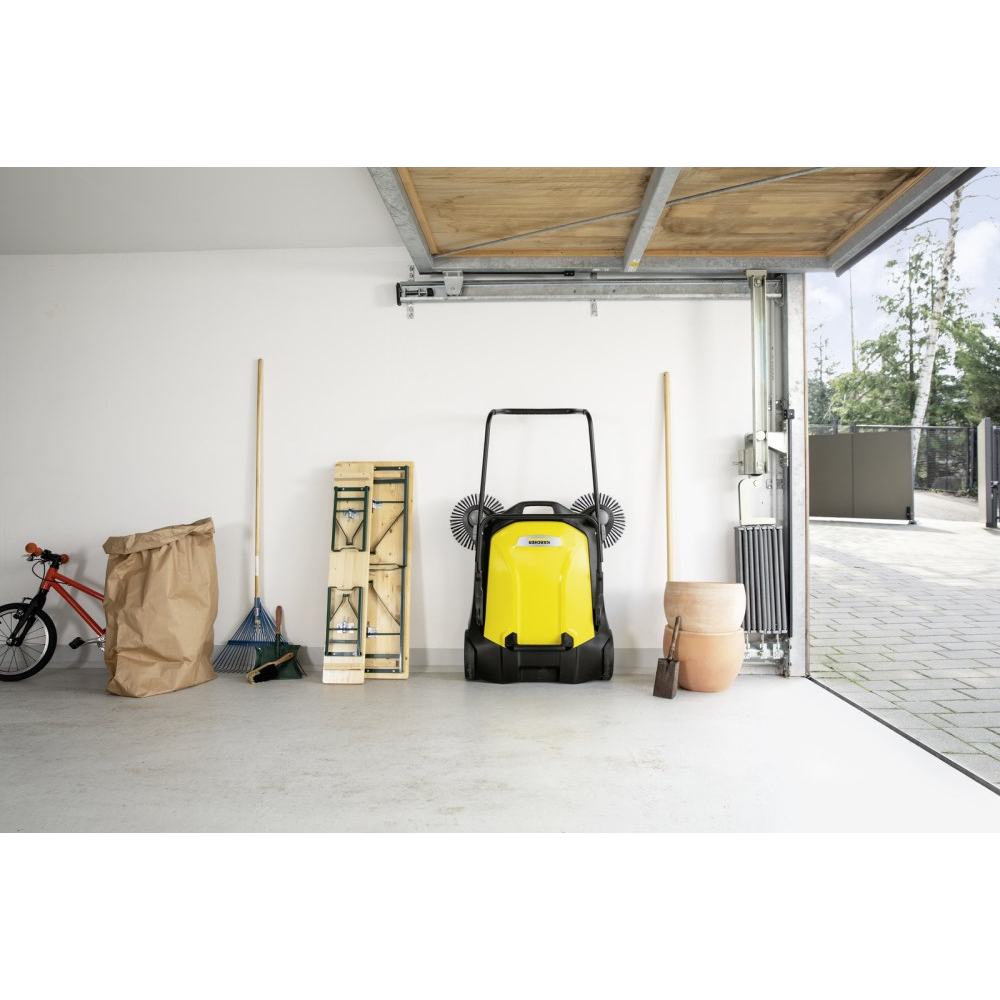 Push Sweeper Kärcher S 6 Twin, 38L, Yellow