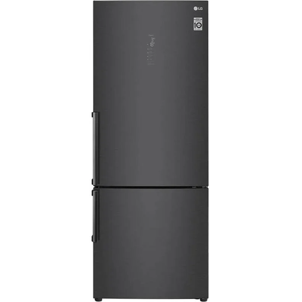 Refrigerator LG GR-B589BQCM.AMCQMER, 446L, 41dB, No Frost, Black